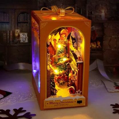 Merry Christmas book nook kit – complete kit