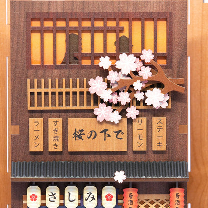 Cutebee Under the Sakura DIY Book Nook Kit