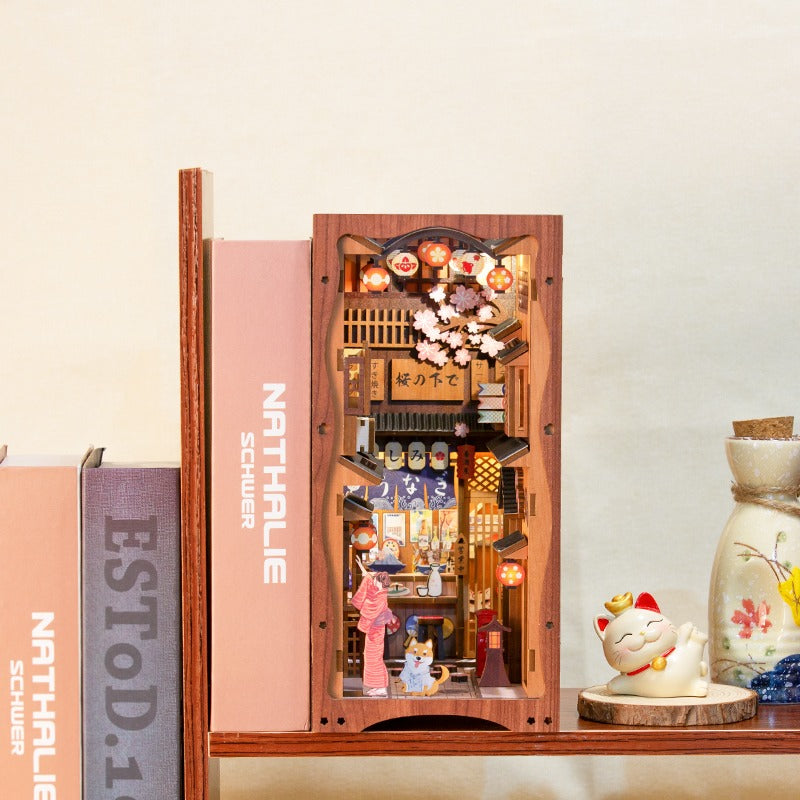 Cutebee Under the Sakura DIY Book Nook Kit