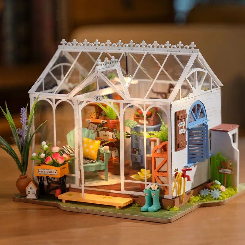 Robotime Dreamy Garden DIY DollHouse Kit