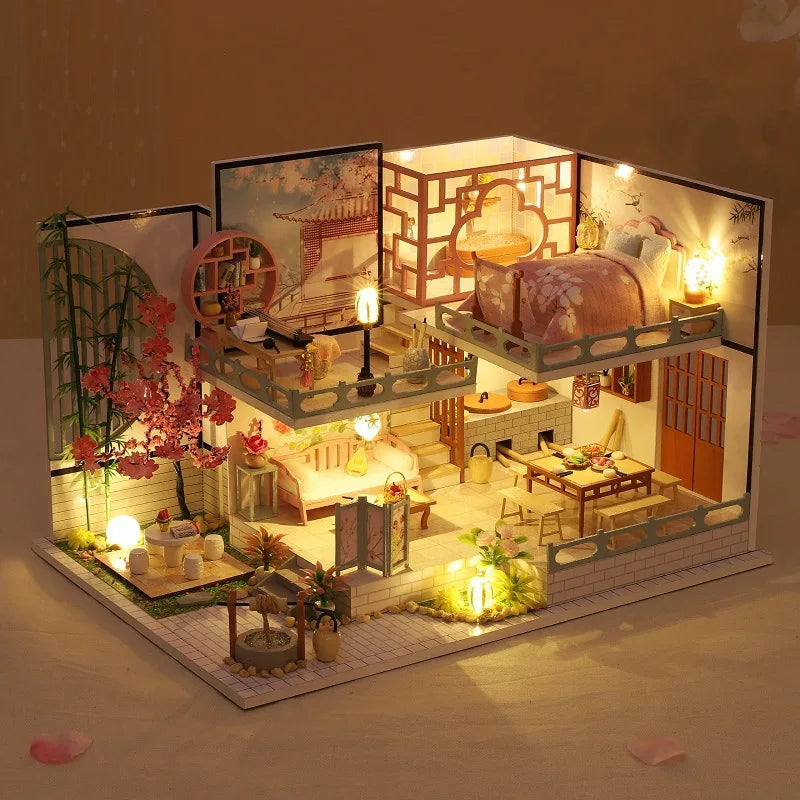 Japanese Casa DIY Dollhouse Kit