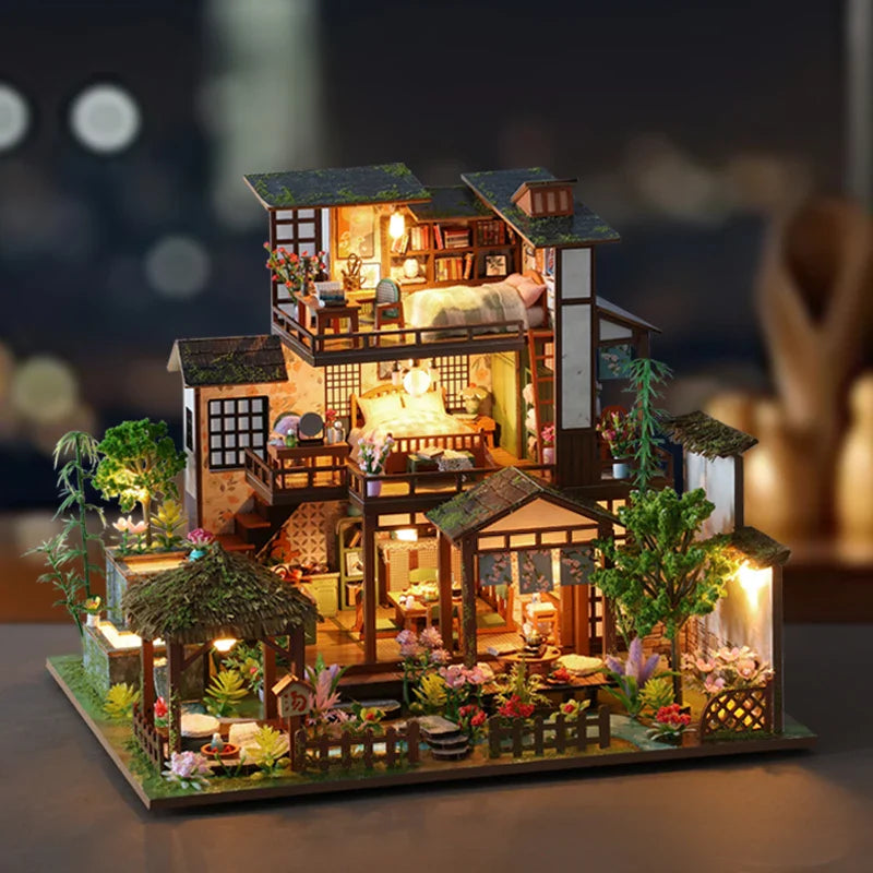 Diy dollhouse kit (tranquil life) outlet