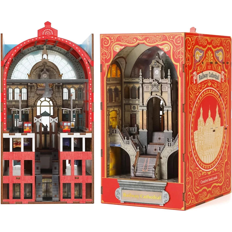 Railway Cathedral DIY Book Nook Kit