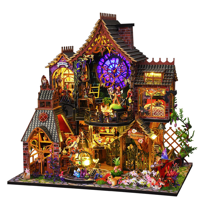 Magic Spirit Cottage DIY Dollhouse Kit