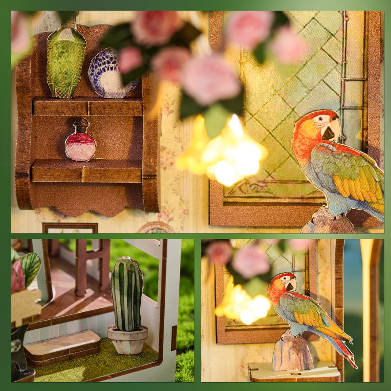 Romantic Garden DIY Book Nook Kit