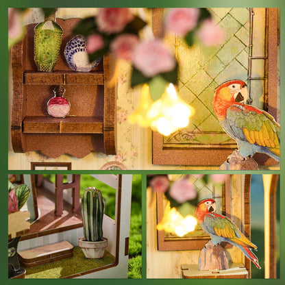 Romantic Garden DIY Book Nook Kit