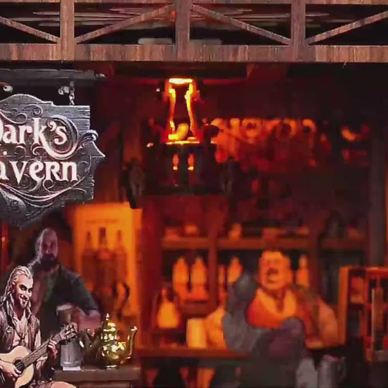 The Ancient Bar DIY Book Nook Kit - Product Video