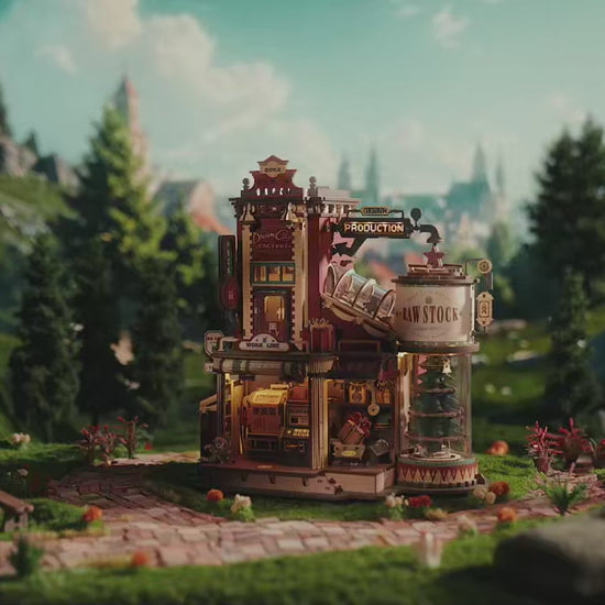 Robotime Rolife Fairytale Amusement Park DIY Book Nook Kit - Product Video