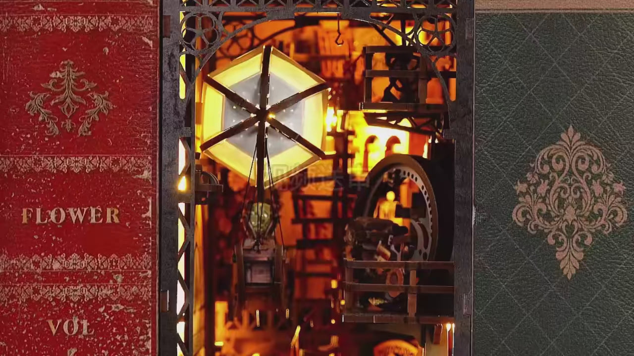 Cutebee The Secret Rhythm DIY Book Nook Kit - Product Video