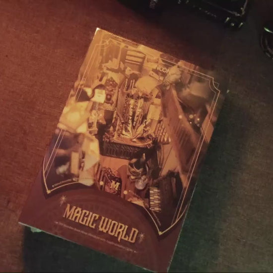 The Magic World Wooden DIY Book Nook Kit - Product Video