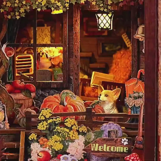 Flower Fairy DIY Book Nook Kit - Product Video