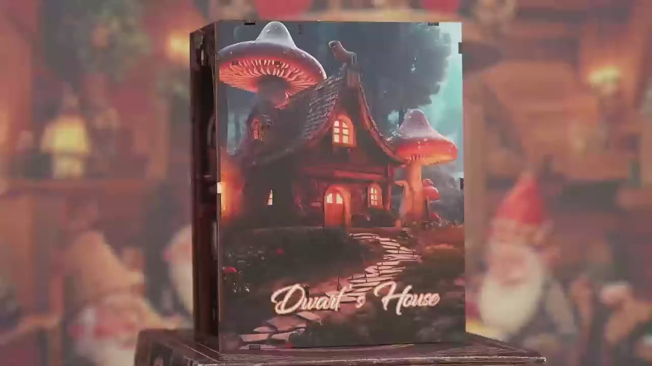 Gothic Family DIY Book Nook Kit - Product Video