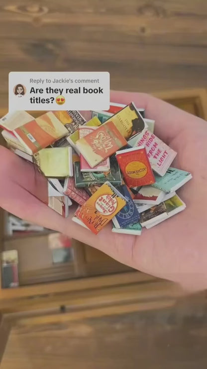 Anxiety Relief Miniature Bookshelf