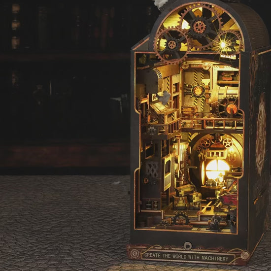 Cutebee Machinery Dreams DIY Book Nook Kit - Product Video