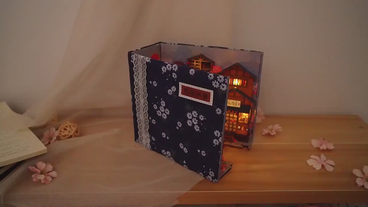 Cutebee Under the Sakura DIY Book Nook Kit - Product Video