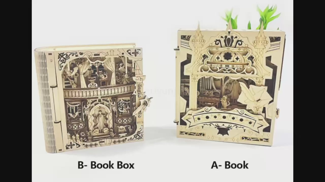 Book of Secrets Wooden 3D Wooden Puzzle - Product Video