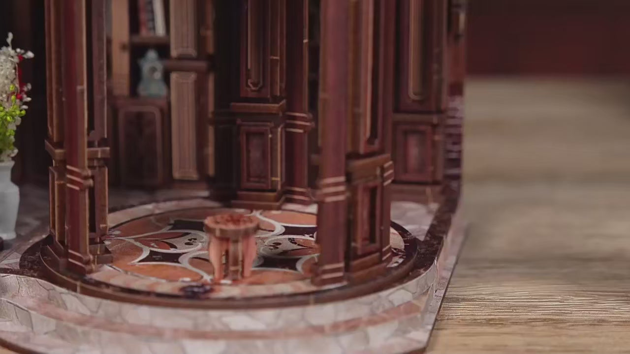 Cutebee Memories Music Bookshop DIY Book Nook Kit - Product Video