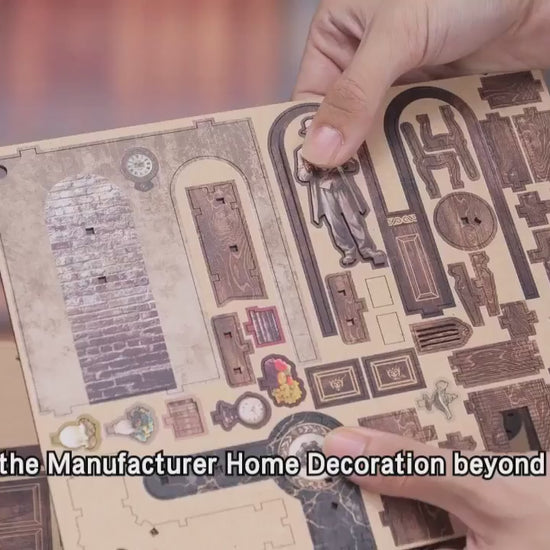 Library of Books DIY Book Nook Kit - Product Video