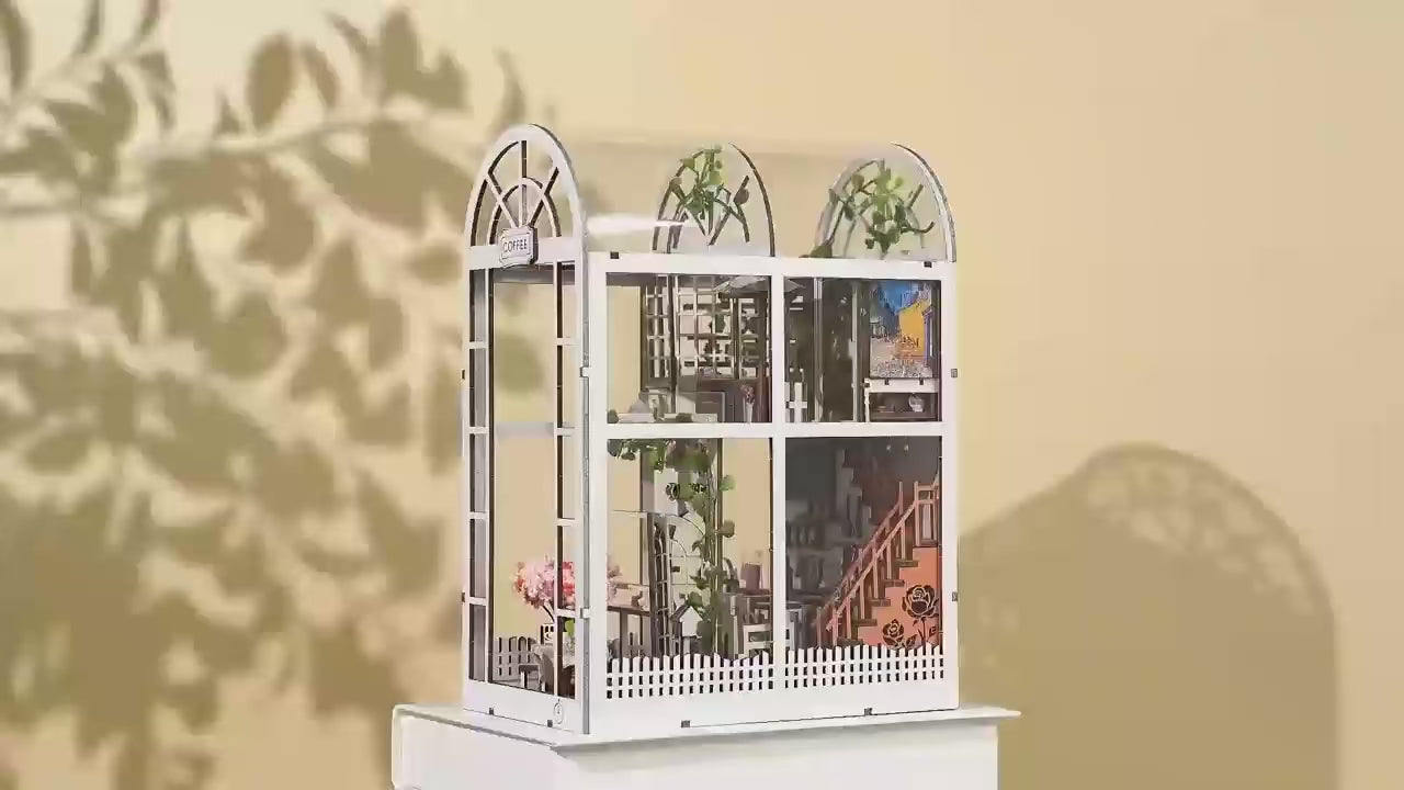 Rolife Garden House DIY Book Nook Kit - Product Video