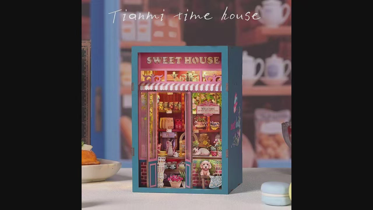 Cute Cake Shop DIY Book Nook Kit - Product Video