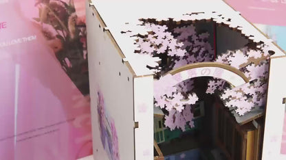 Robotime Rolife Falling Sakura DIY Book Nook Kit - Product Video