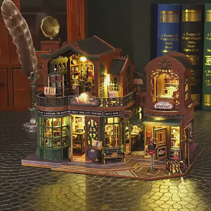 Magic Alley DIY Book Nook Kit - Product Video