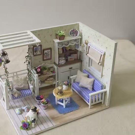 Warm Moment Room DIY Book Nook Kit - Product Video