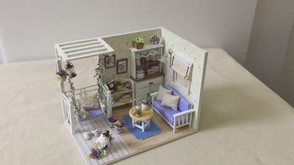 Warm Moment Room DIY Book Nook Kit - Product Video