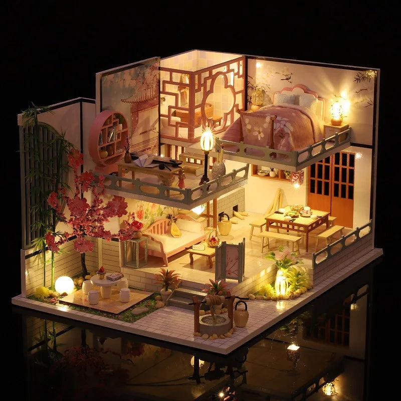 Japanese Casa DIY Dollhouse Kit