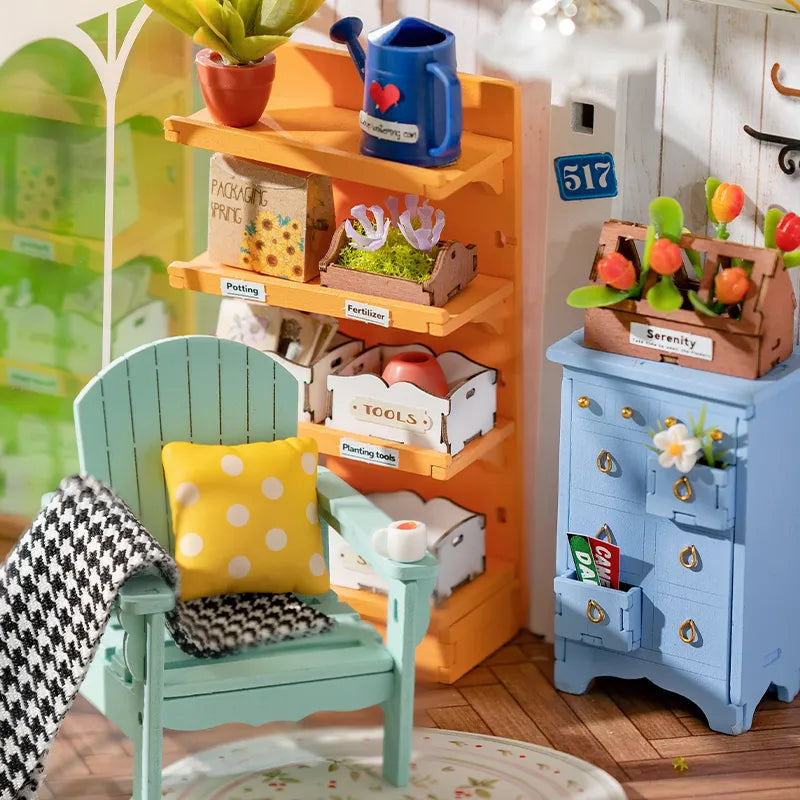 Robotime Dreamy Garden DIY DollHouse Kit