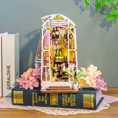Flower Garden Room M2313 DIY Wooden Book Nook