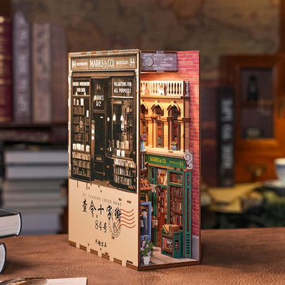 84 Charing Cross Street TQ514 DIY Wood Book Nook