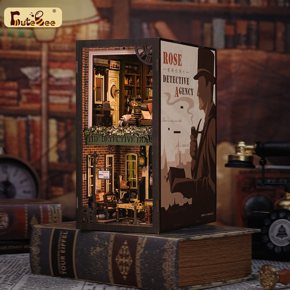 Rose Detective DIY Book Nook Kit – World of Mirth